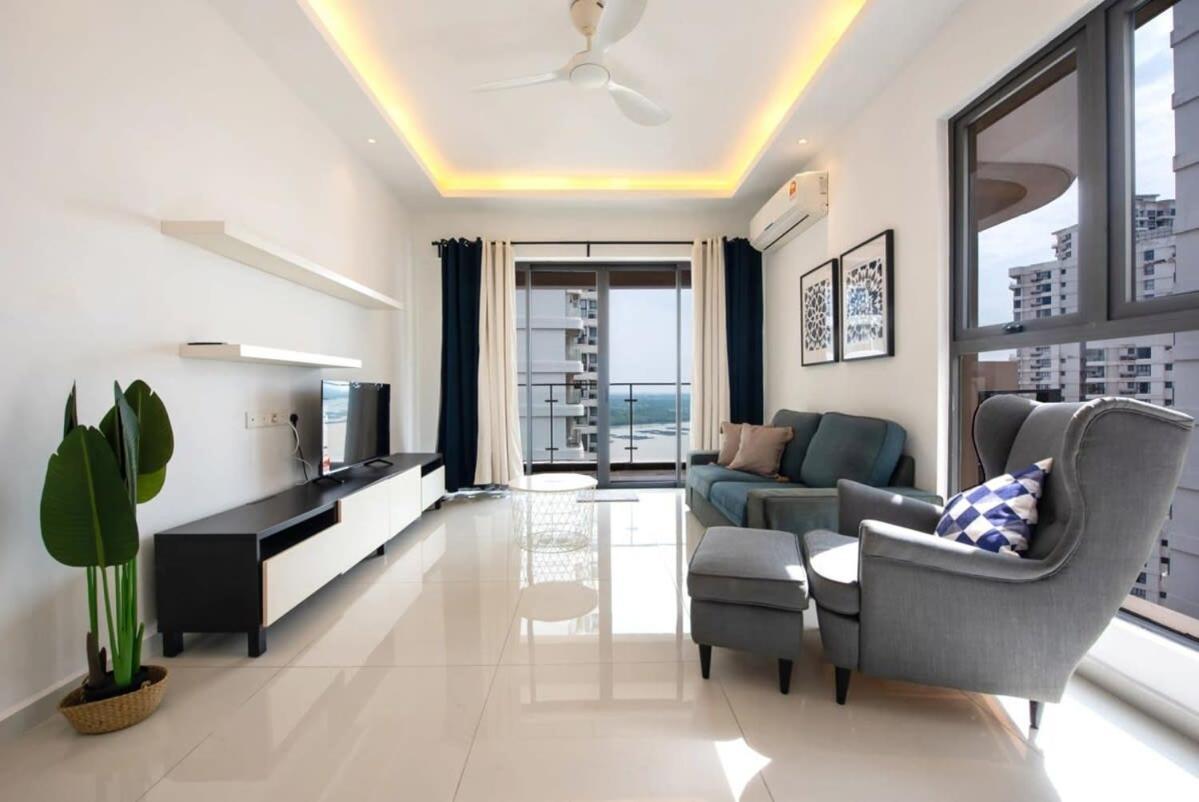 Comfy 3Br Apt In Danga Bay Free Parking Sea View Johor Bahru Ngoại thất bức ảnh