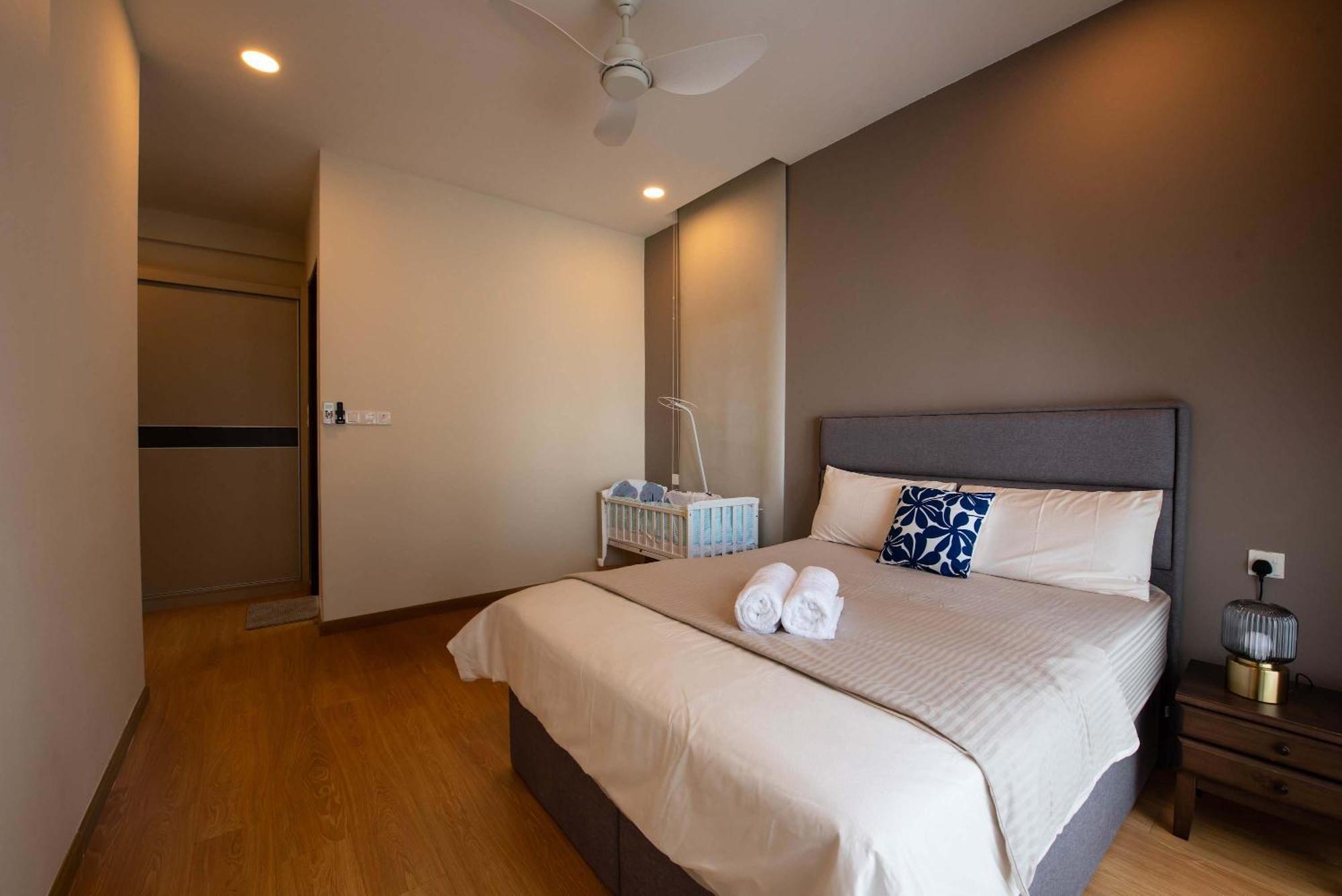 Comfy 3Br Apt In Danga Bay Free Parking Sea View Johor Bahru Ngoại thất bức ảnh